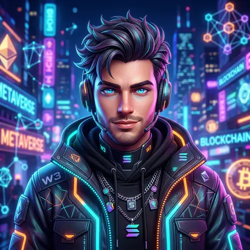 Web 3 Male Avatar for Twitter