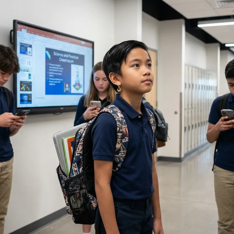 Modern Filipino School Boy Inspired by Dr. Jose Rizal