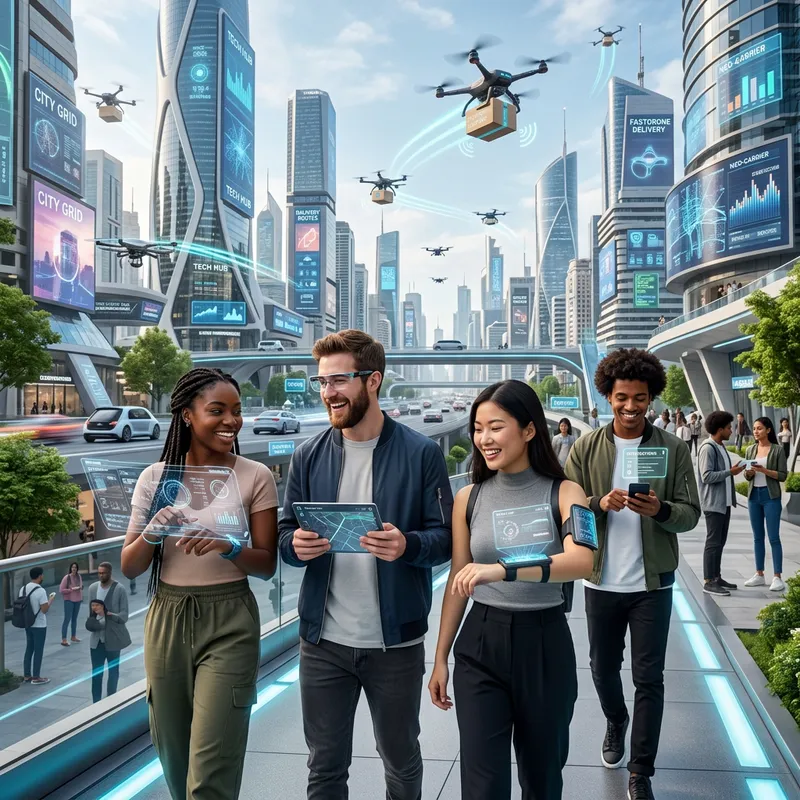 Digital Transformation Impact: Futuristic Technology Integration