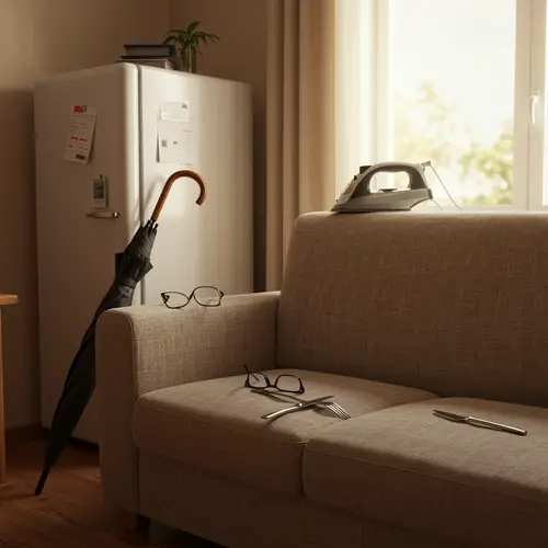 Unique Living Room Item Arrangement