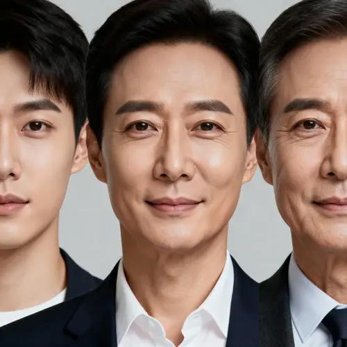 Age Progression Portraits: 25, 30, and 35 Years