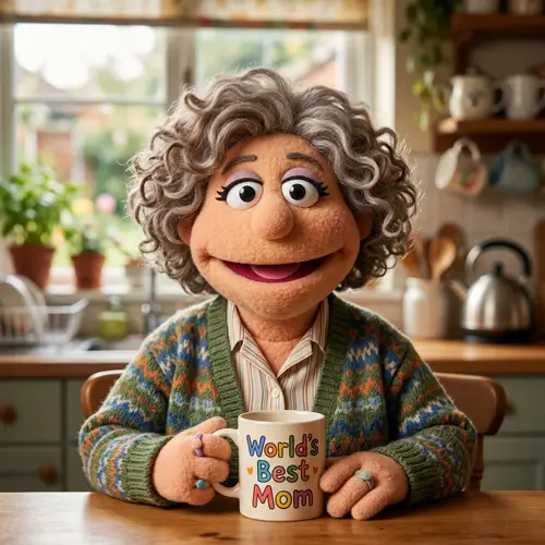 Transform My Mom into a Muppet