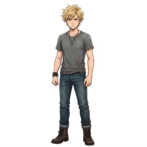 Anime Newt from Maze Runner - Character Art