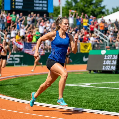 Athletic Sports Player - Energetic Performance & Skill Display