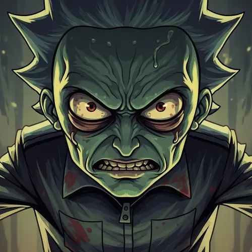 Evil Morty: Angrily Looking at You