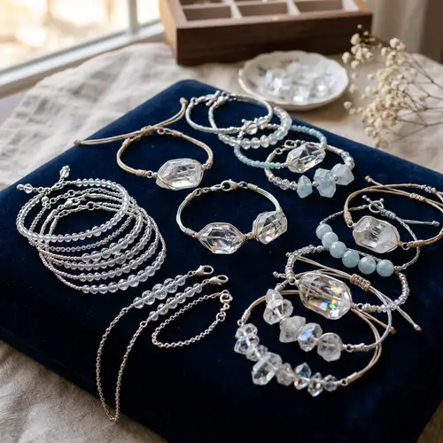Elegant Crystal Bracelet Designs