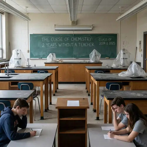 The Chemistry Teacher Curse: Two Consecutive Years