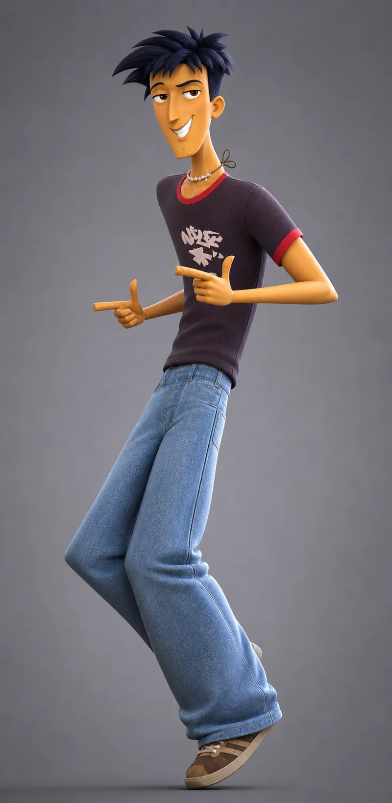 High-Quality 3D Rendered Model with Realistic Textures High-Quality 3D Rendered Model with Realistic Textures