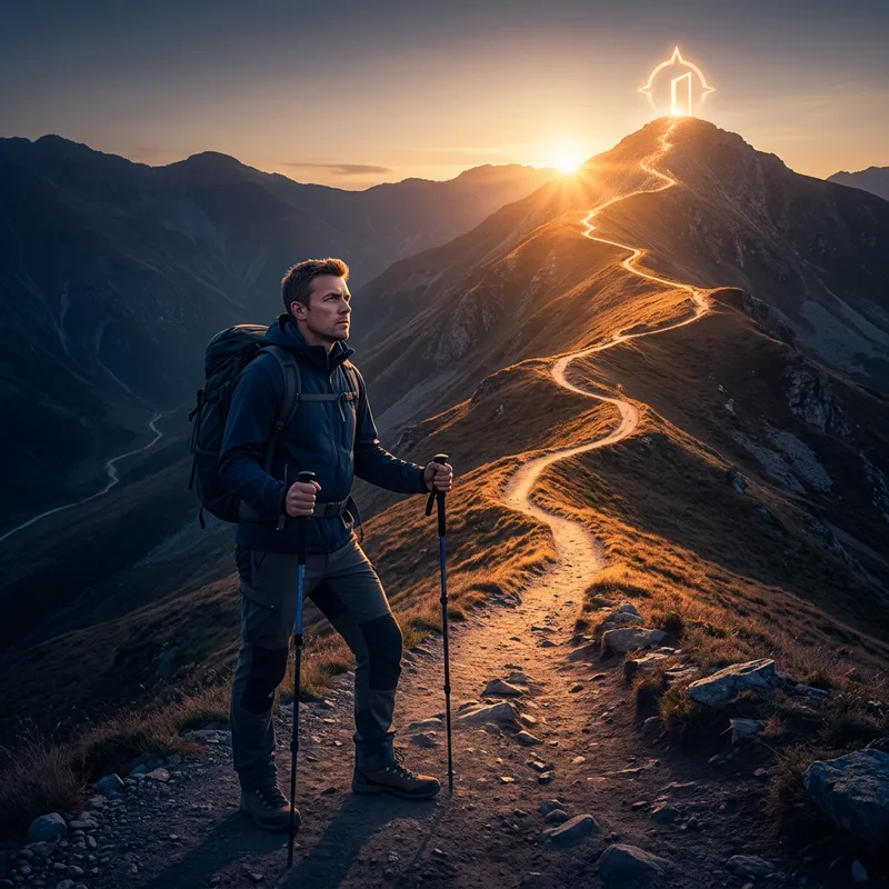 Uphill Journey Towards Success | Visualizing Motivation