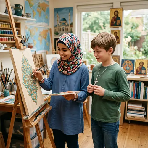 Religious Diversity and Cultural Coexistence - Inspiring Image