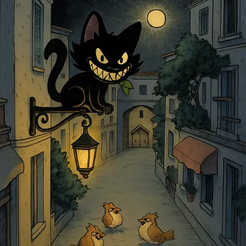 Add a Menacing Smile to Your Cat