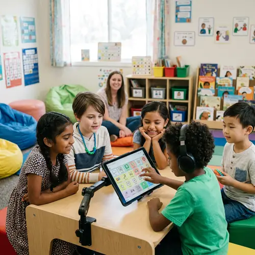 Neurodivergent Children Using AAC Lamp Program for Effective Communication