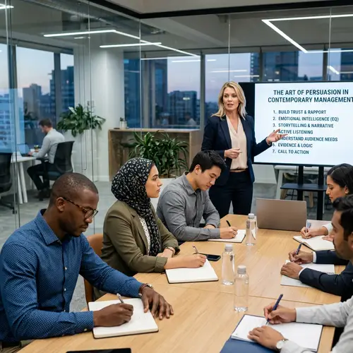 Modern Management: Art of Persuasion Techniques