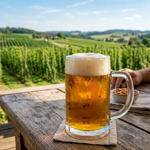 Frothy Golden Bier - Refreshing Craft Beer