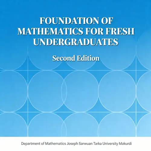 Foundation of Mathematics for Fresh Undergraduates