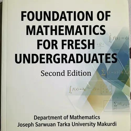 Foundation of Mathematics for Fresh Undergraduates