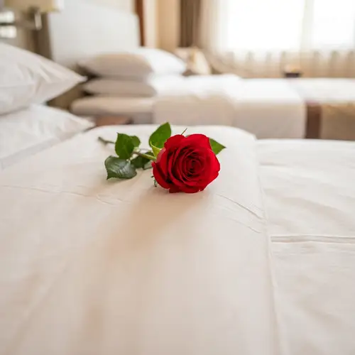 Luxurious Hotel Stay with Romantic Touch