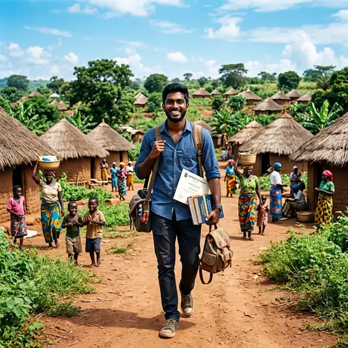 Graduate's African Adventure: Immersive Village Experience