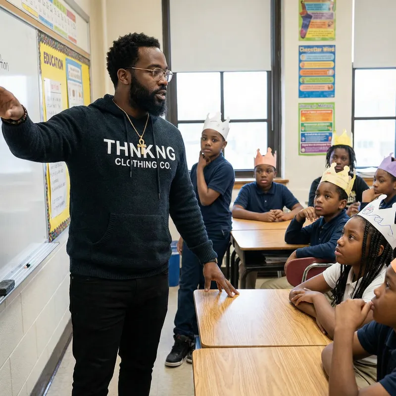 Empowering Education with THNKNG Clothing