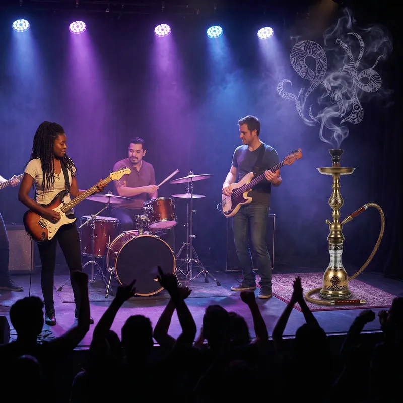 Hookah Rock Concert Fusion