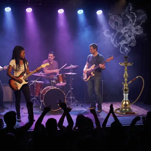 Rock Concert Meets Middle Eastern Culture - Captivating Fusion