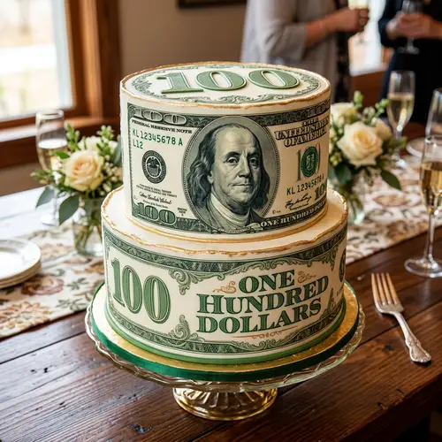 Delicious $100 Bill Cake | Order Online Now