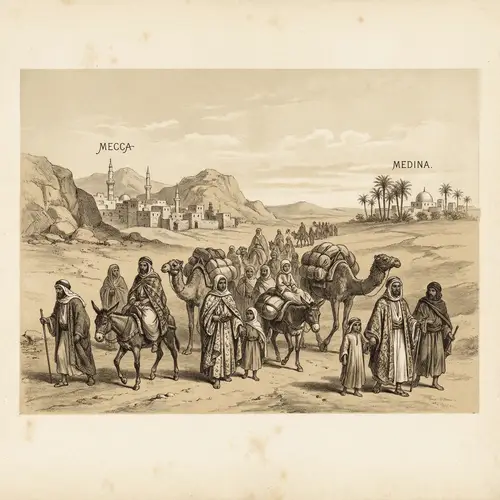 Historical Illustration: Migration from Mecca to Medina