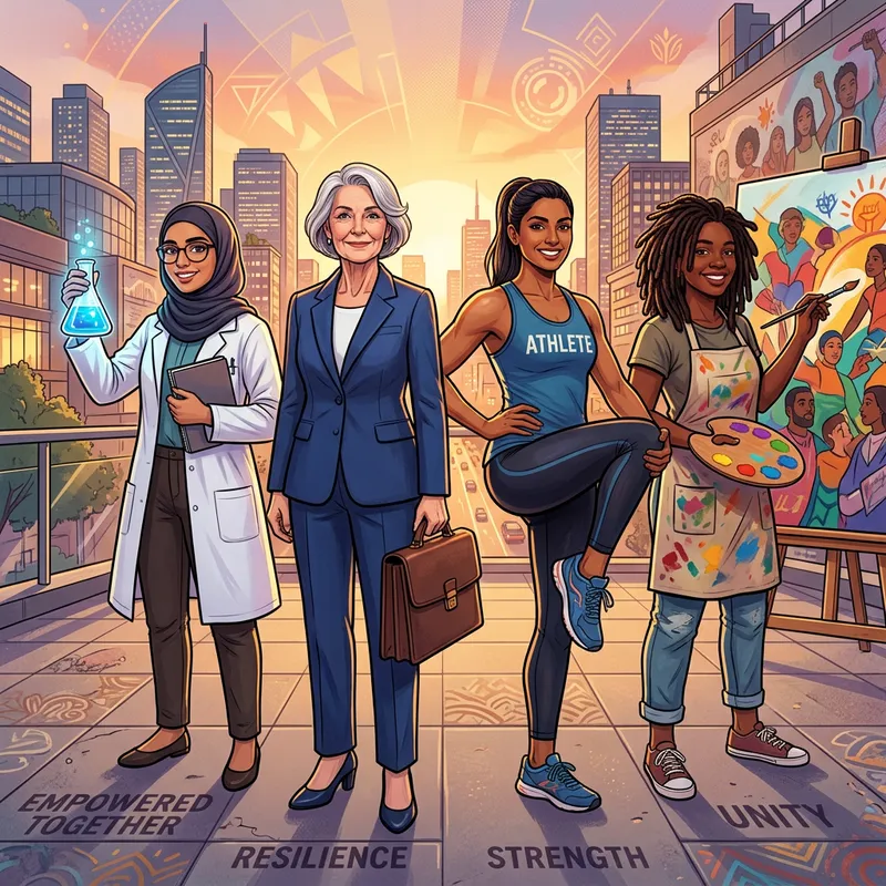 Digital Art of Women Empowerment