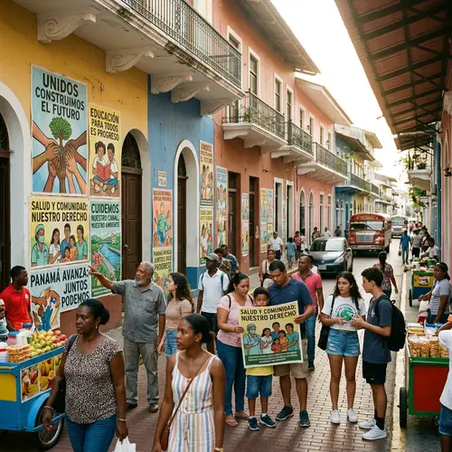 Vibrant Political Propaganda in Panama
