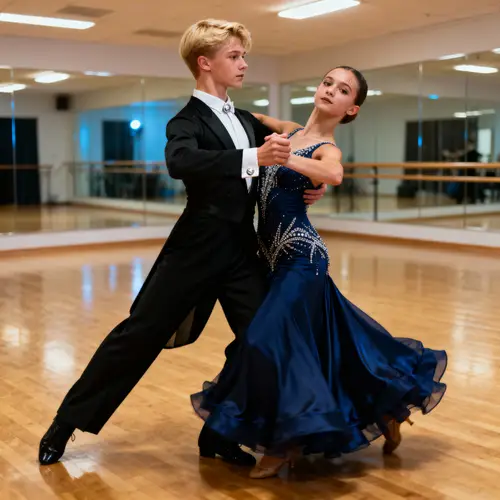 Highschool Ballroom Dance Studio Image