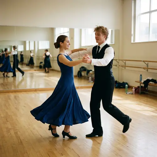 Highschool Ballroom Dance Studio Image