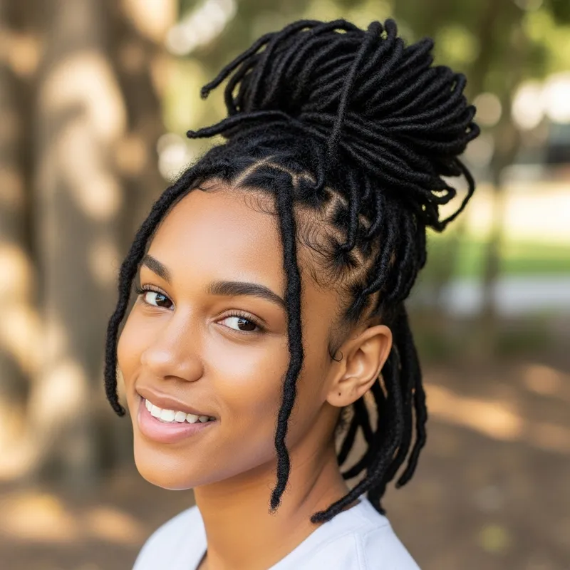 Mini Black Sister Locs: A Unique Style Guide