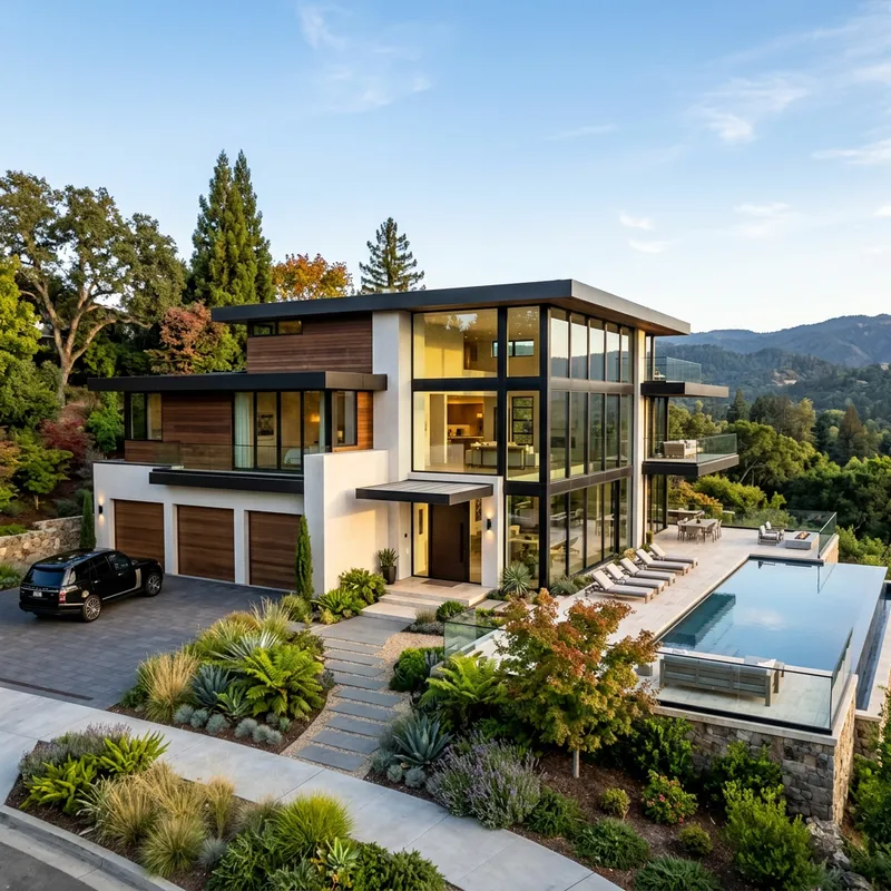 Modern Luxury Home Exterior Design Modern Luxury Home Exterior Design