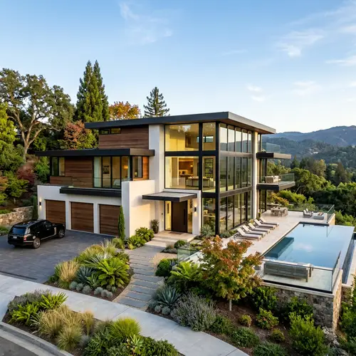 Modern Luxury Home Exterior Design