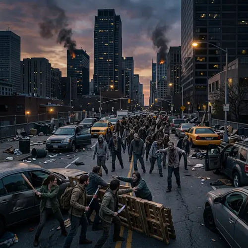 Zombie Apocalypse: Chaos in City - Unearthly Creatures Attack