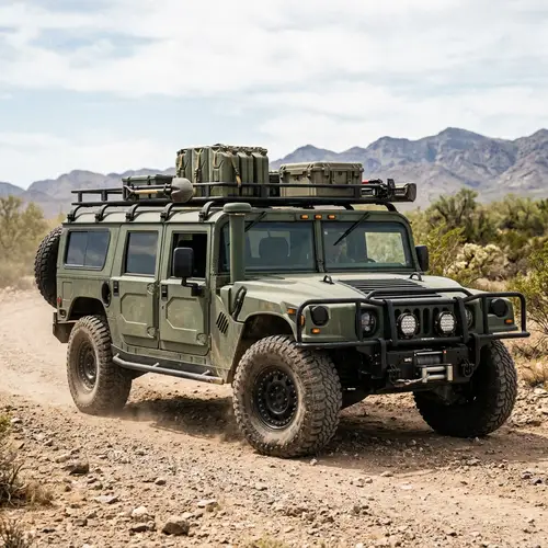 Rugged Hammer H1 Van | Military Field Operations Vehicle