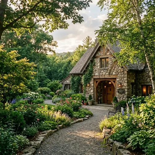 Charming Old-World Hotel Surrounded by Green Gardens