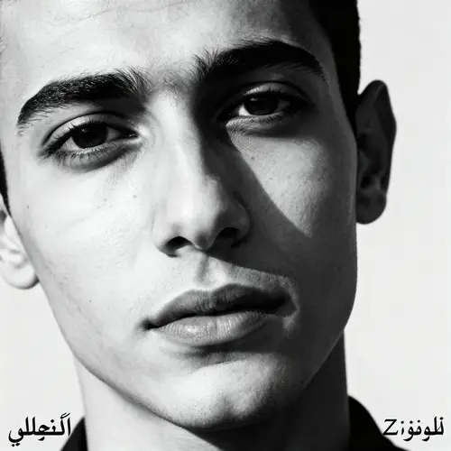 Black and White Shadows with Facial Features