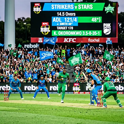 Exciting T20 Cricket Action in Big Bash League