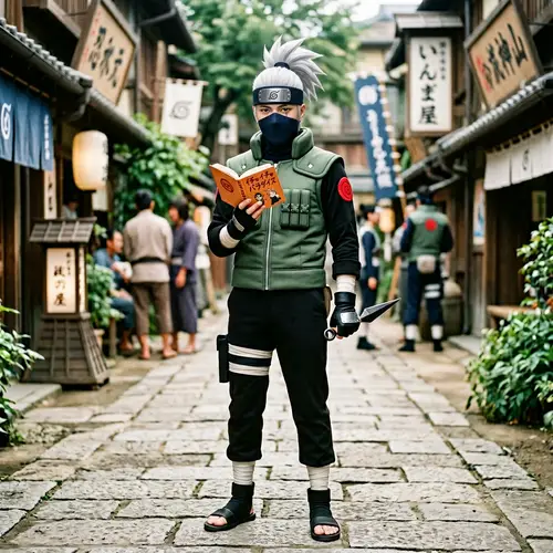 Kakashi Hatake Ninja | Silver-Haired Warrior