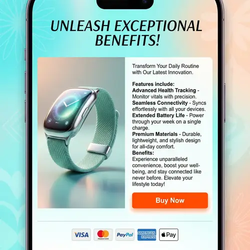 Unleash Exceptional Benefits with Our New Product!