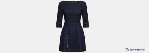 Minimalist Denim Dress for a Flattering Fit