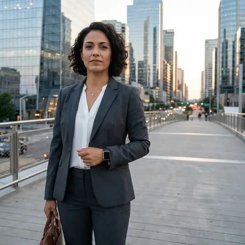 Powerful Woman | Professional Confidence in Business Suit