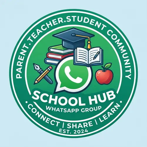 School WhatsApp Group Logo Design