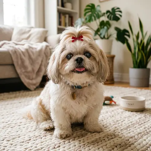 Charming Old Lady Shih Tzu: A Joyful Companion