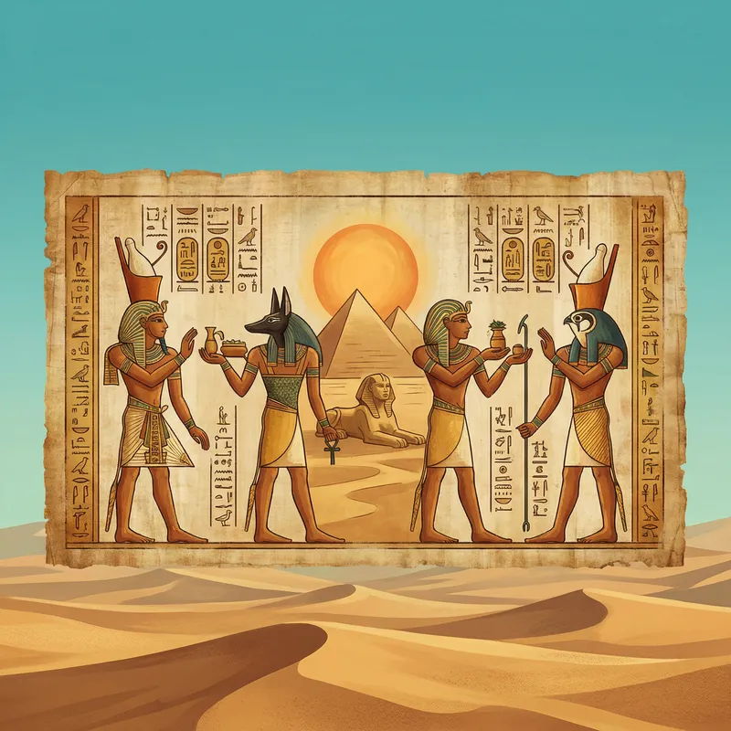 Ancient Civilization Art and Egyptian Art: Symbolism and Iconic Elements