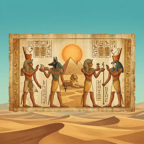 Ancient Egyptian Art: Symbolism, Symmetry, and Iconic Elements