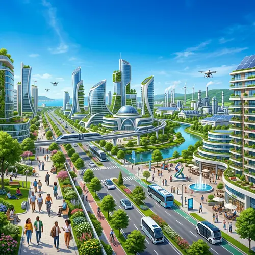 Future Vision of Flourishing Country with Advanced Technology