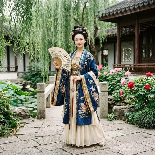 Ancient Chinese Woman in Hanfu | Traditional Fashion