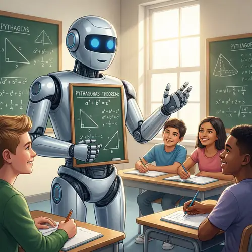 Automated Robot Education in Schools